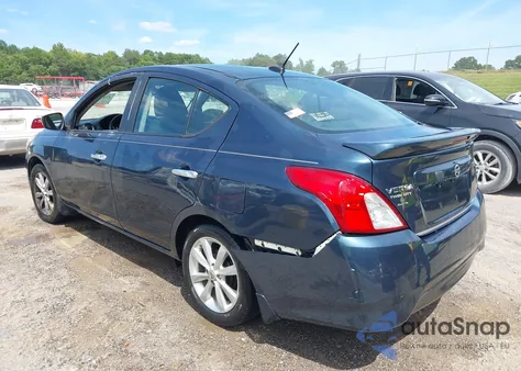 2016 Nissan Versa 1.6 Sl из США, поврежденный, VIN 3N1CN7AP8GL908585